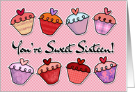 You’re sweet sixteen! birthday card