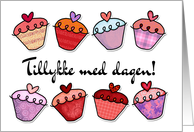 Tillykke med dagen - Danish birthday card