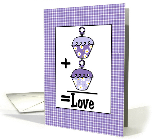 Lesbian Commitment Congratulations card (380738)