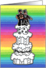 Gay Commitment Ceremony Congratulations card
