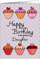 Happy Birthday to my dearest daughter card