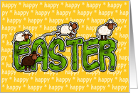 happy easter card