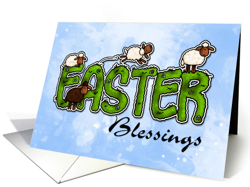 Easter Blessings card (385534)