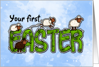 your first Easter card