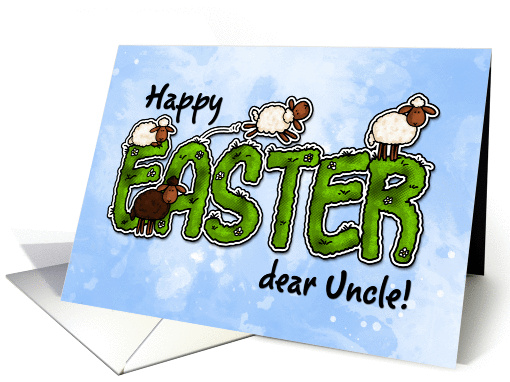 Happy Easter dear uncle card (386113)