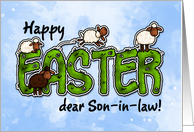 Happy Easter dear son-in-law card
