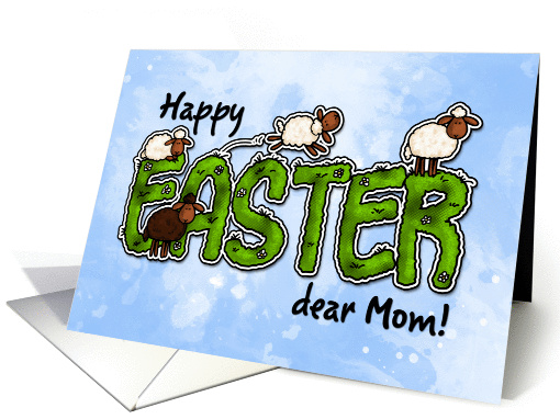 Happy Easter dear mom card (386188)