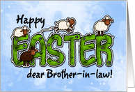 Happy Easter dear brother-in-law card