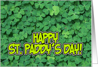 Happy St. Paddy’s Day card