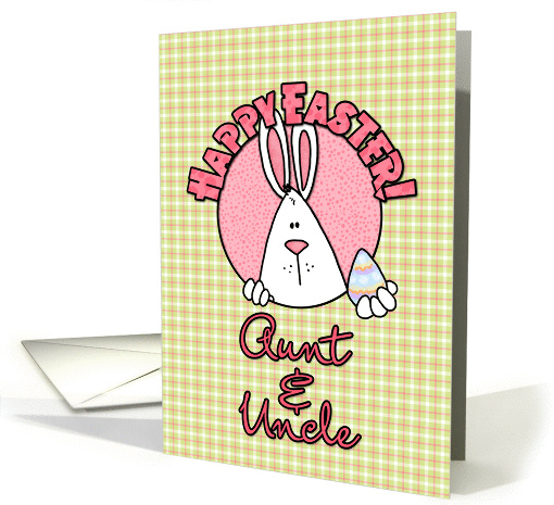Happy Easter - Aunt & Uncle card (392007)