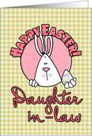 Happy Easter - daughter-in-law card