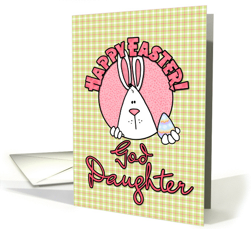 Happy Easter - god daugther card (392068)