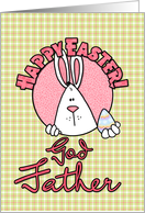 Happy Easter - god father card