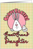 Happy Easter - great granddaughter card
