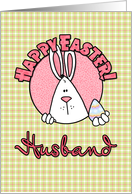 Happy Easter - Husband card