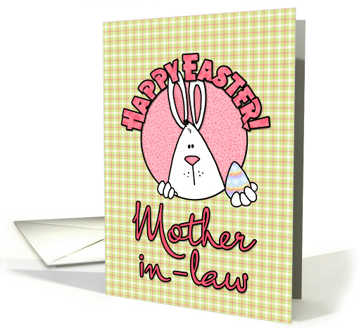 Happy Easter - Mother-in-law card (392088)