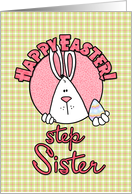Happy Easter - step sister card
