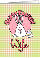 Happy Easter - wife card