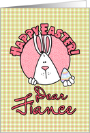 Happy Easter - fiance card