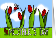 Happy Mother’s Day - tulips card