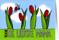 voor de liefste mama card