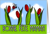 Bonne fte Maman card