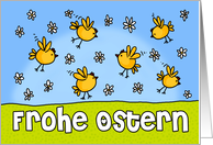 chicks - Frohe Ostern card