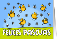 chicks - Felices Pasquas card