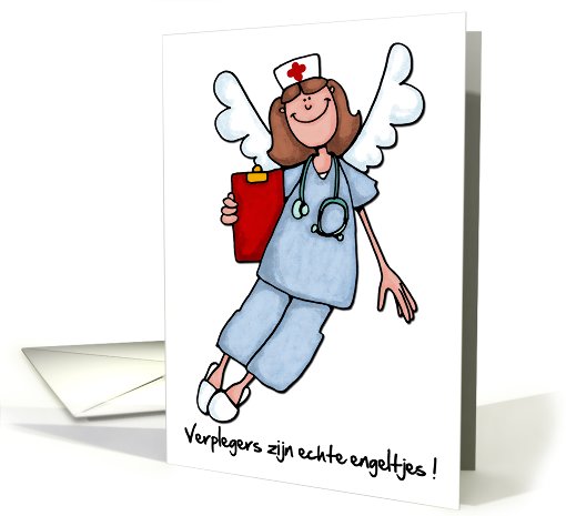 verplegers zijn echte engeltjes card (399229)