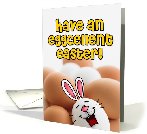 Have an eggcellent Easter card (400002)