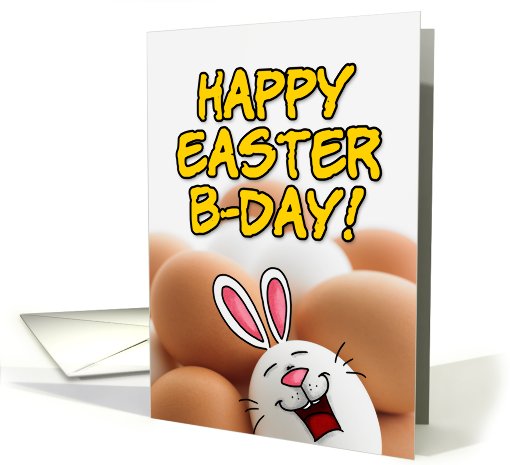 Happy Easter Birthday card (400003)