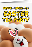 easter tea party...