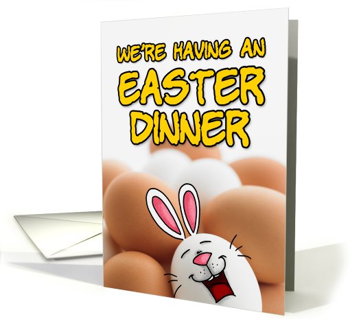 easter dinner party invitation card (400014)