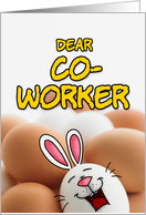 eggcellent easter - co-worker card