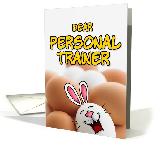 eggcellent easter - personal trainer card (400035)