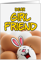 eggcellent easter - girlfriend card