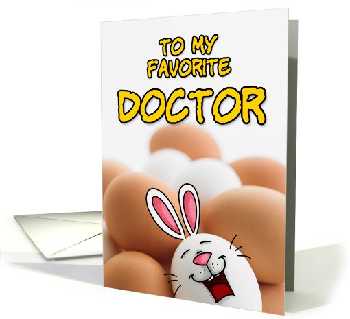 eggcellent easter - doctor card (400917)