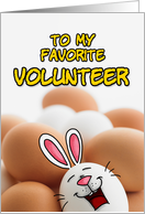 eggcellent easter - volunteer card
