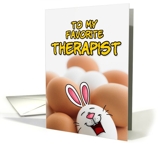 eggcellent easter - therapist card (400919)