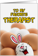 eggcellent easter - therapist card