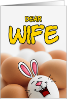 eggcellent easter - wife card