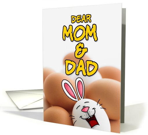 eggcellent easter - mom & dad card (401574)