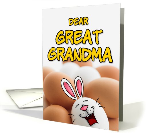 eggcellent easter - great grandma card (401579)