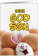 eggcellent easter - godson card