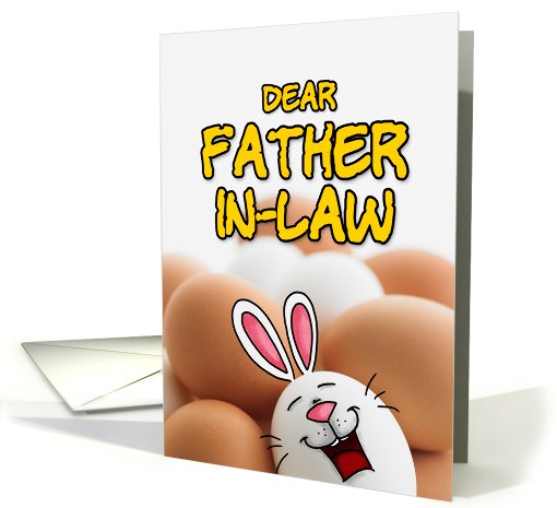 eggcellent easter - father-in-law card (401598)