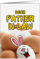 eggcellent easter - father-in-law card