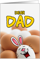 eggcellent easter - dad card