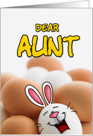 eggcellent easter - aunt card