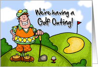 We’re having a golf outing card