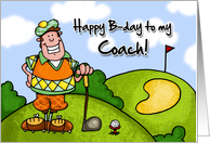 Happy B-day - coach card